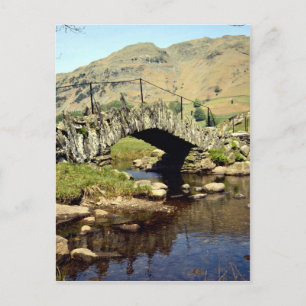 Slaters Bridge, Little Langdale, Cumbria, England Vykort