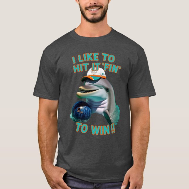 Slått det Fin to Win T Shirt (Framsida)