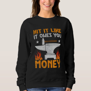 Slått det som om det äger dig pengar, farrier-stry t shirt