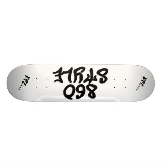 Slätt för 860 stil mini skateboard bräda 18,7 cm