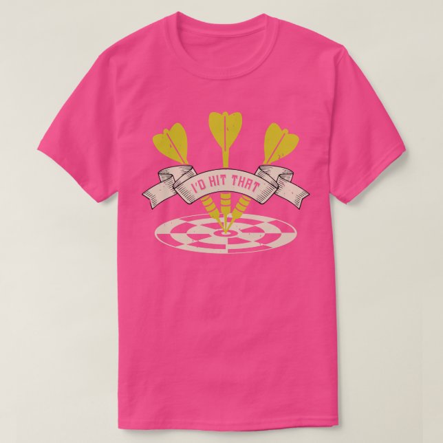 Slått ID för Bullseye T Shirt (Design framsida)