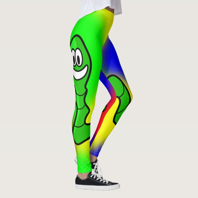 slätt mask leggings (Höger)