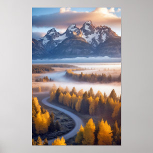 Slätt Natur Utomhus Landskap Lugn Lugnt Poster