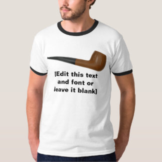 Slätten leda i rör mallen, anpassadetext tee shirt