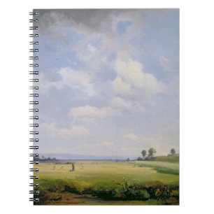 Slåtter 1838 (olja på kanfas) anteckningsbok med spiral