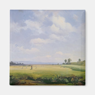 Slåtter 1838 (olja på kanfas) magnet