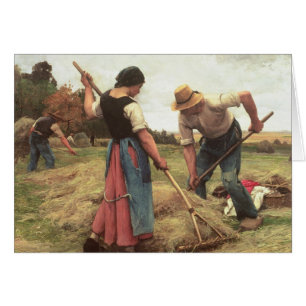 Slåtter 1880 hälsningskort