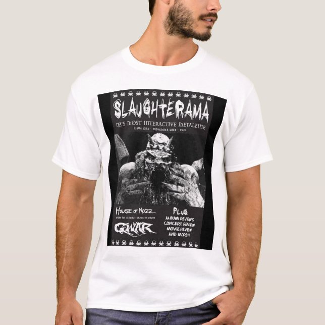 Slaughterama 01 Gwar Tee Shirt (Framsida)