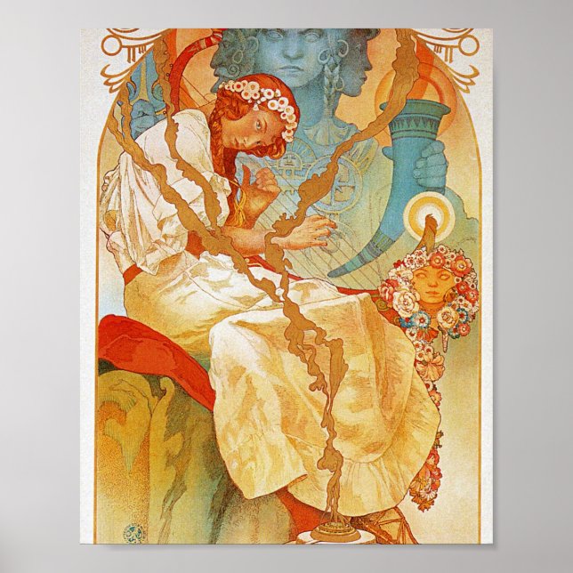 Slav Epic Alphonse Mucha Poster (Framsidan)