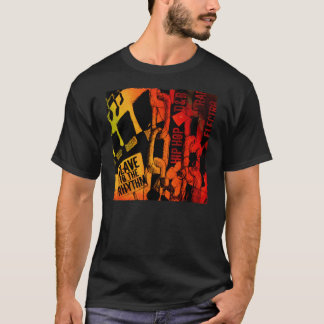 Slava till den mörka grundläggande T-tröja för Tee Shirt