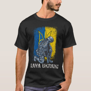 Slava Ukraini Ära Ukraina Tredent Ukraina T Shirt