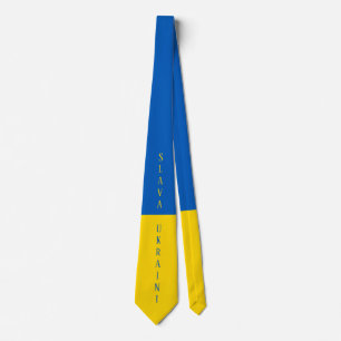 Slava Ukraini Glory to Ukraine flag Slips