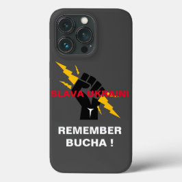 SLAVA UKRAINI MINNS BUCHA Fodral-Mate iphone case