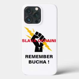 SLAVA UKRAINI MINNS BUCHA Fodral-Mate iphone case