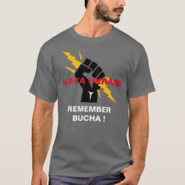 SLAVA UKRAINI MINNS BUCHA T-Shirt