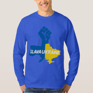 Slava Ukraini! solidaritetT-tröja Tröja