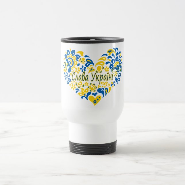 Slava Ukrainini Glory till Ukraina  Resemugg (Center)