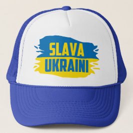 Slava Ukrainini, Glory to Ukraina Truckerkeps