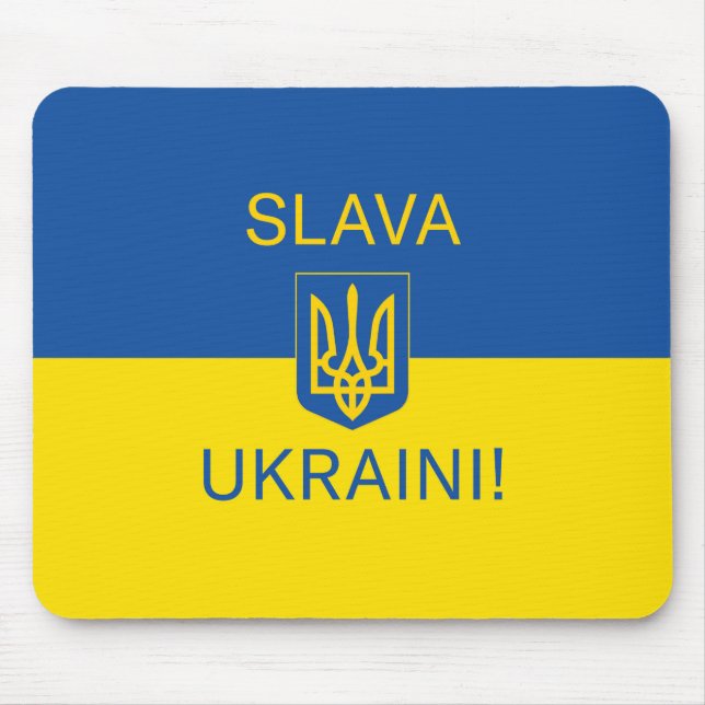 Slava Ukrainini glory Ukraina krig fredssymbol pat Musmatta (Framsidan)