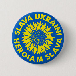 Slava Ukrainini Heroiam slava Ukraina solrosa flag Knapp