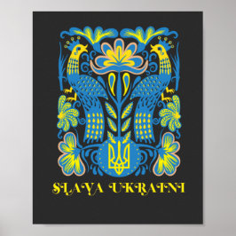 Slava Ukrainini Poster