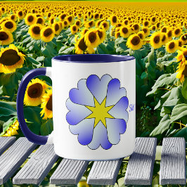 Slava Ukrainini Solros Mugg
