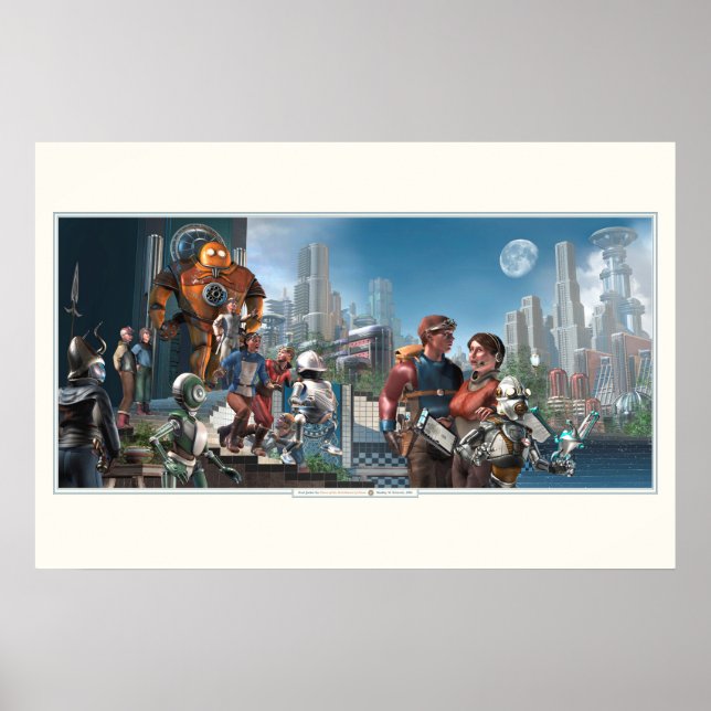 Slavar av domarkavlan (30 x 20 tum) poster (Framsidan)