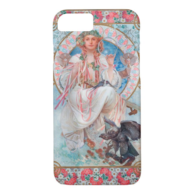 Slavia, Mucha Case-Mate iPhone Skal (Baksida)