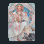 Slavia, Mucha iPad Mini Skydd<br><div class="desc">Alphonse Mucha (24 juli 1860-14 juli 1939) var en tjeckisk målare, illustratör och grafisk konstnär som bodde i Paris under Art nouveau-perioden och var bäst känd för sina distinkta stiliserade och dekorativa teaterala poster, särskilt de som tillhör Sarah Bernhardt. Han tog fram illustrationer, annonser, dekorativa paneler och formgivningar, som blev...</div>
