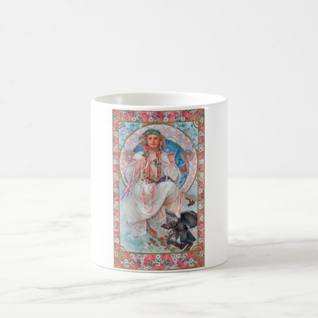 Slavia, Mucha Kaffemugg (Center)