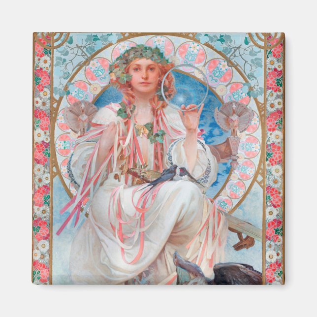 Slavia, Mucha Magnet (Framsidan)