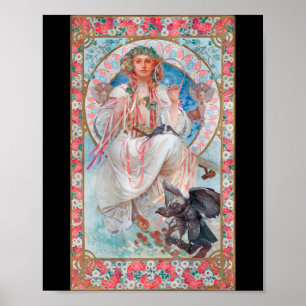 Slavia, Mucha Poster