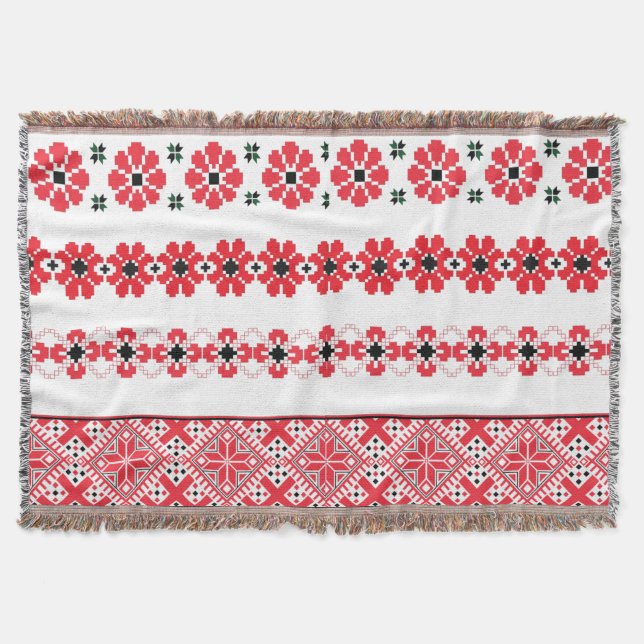 Slavic Balkan Nordic Blankets Filt (Framsidan)