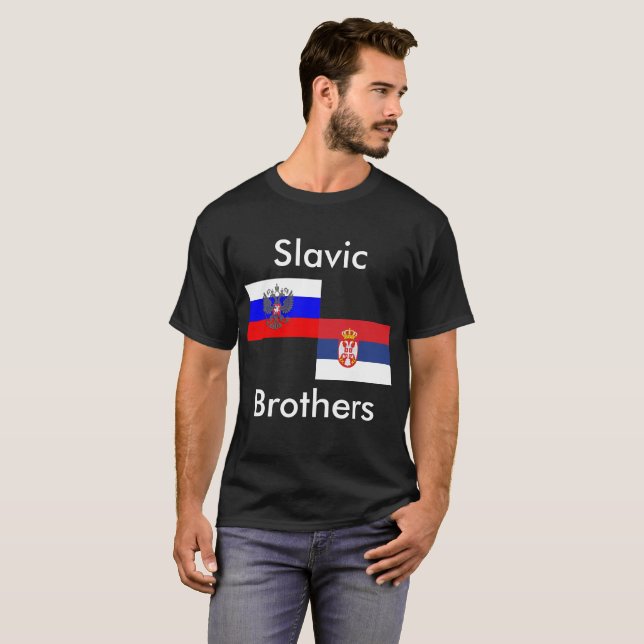slavic brothers t-shirt (Hel framsida)