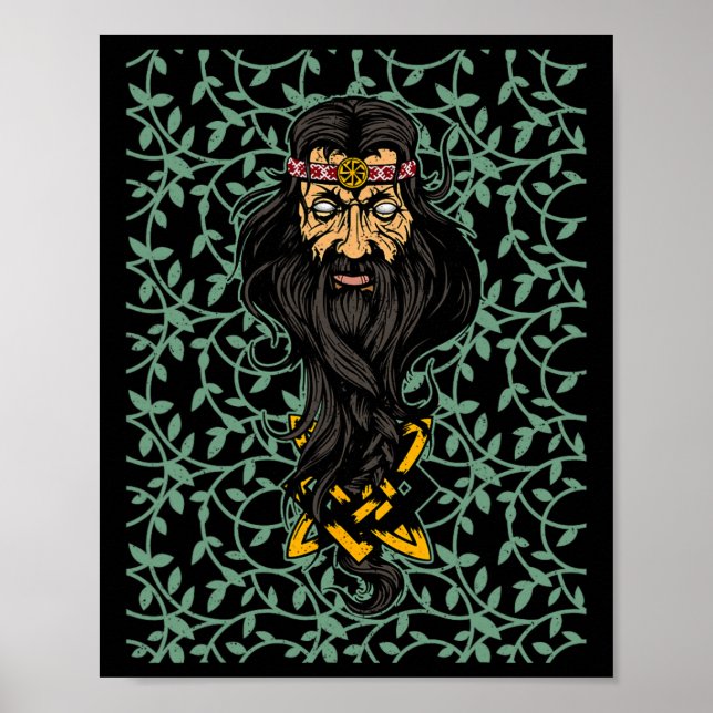 Slavic Celestial Being Craftsmanship Pagan Slavs P Poster (Framsidan)