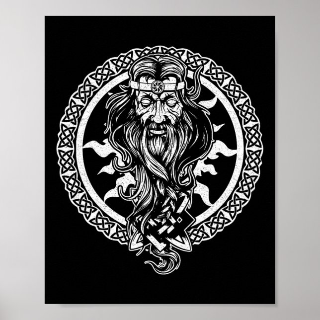 Slavic Celestial Being Craftsmanship Pagan Slavs P Poster (Framsidan)
