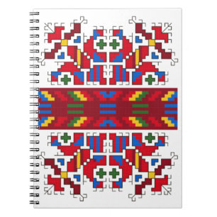 SLAVIC FOLK MOTIF SAMOKOV, BULGARIEN ANTECKNINGSBOK