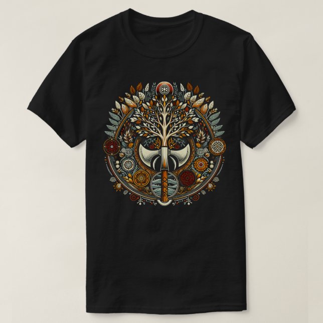 Slavic Mythology T Shirt (Design framsida)