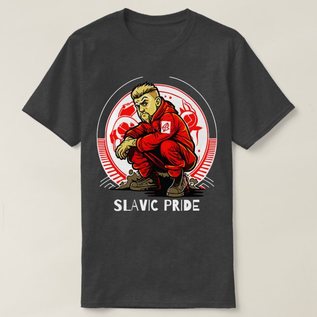 Slavic Pride T Shirt (Design framsida)