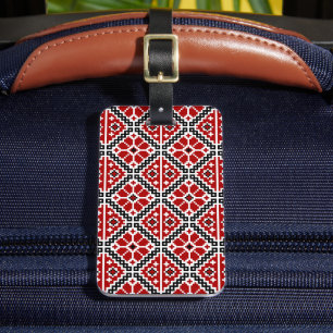 Slavisk Etnisk Broderi, Balkan Traditionell Bagagebricka