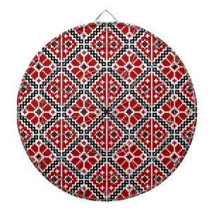 Slavisk Etnisk Broderi, Balkan Traditionell Darttavla
