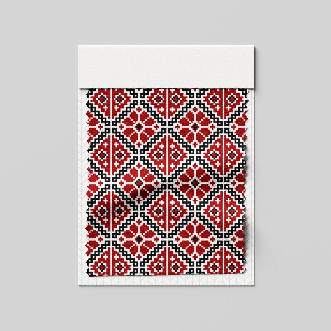 Slavisk Etnisk Broderi, Balkan Traditionell Tyg (Skapare uppladdad)