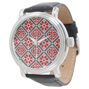 Slavisk etniskt broderi, Balkan traditionellt Armbandsur