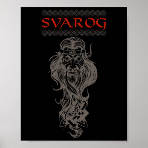 Slavisk himmelskt väsen Hantverk Hedniska slaver P Poster