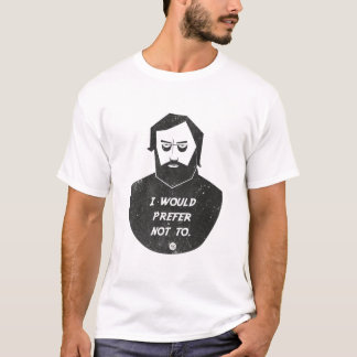 Slavoj Zizek - I would prefer not to T Shirt