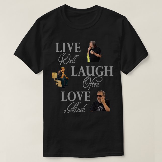 slavoj zizek leve skratta kärlek t shirt (Design framsida)
