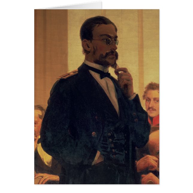 Slavonic kompositörer hälsningskort (Framsidan)