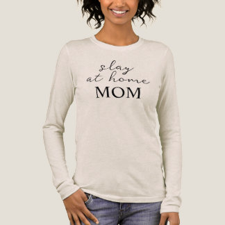 Slay At Home Mom Långärmad Tröja