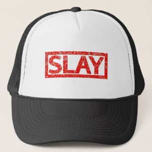 Slay Frimärke Truckerkeps