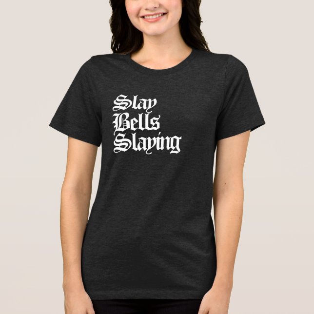 Slay Klockor Slay T Shirt (Framsida)